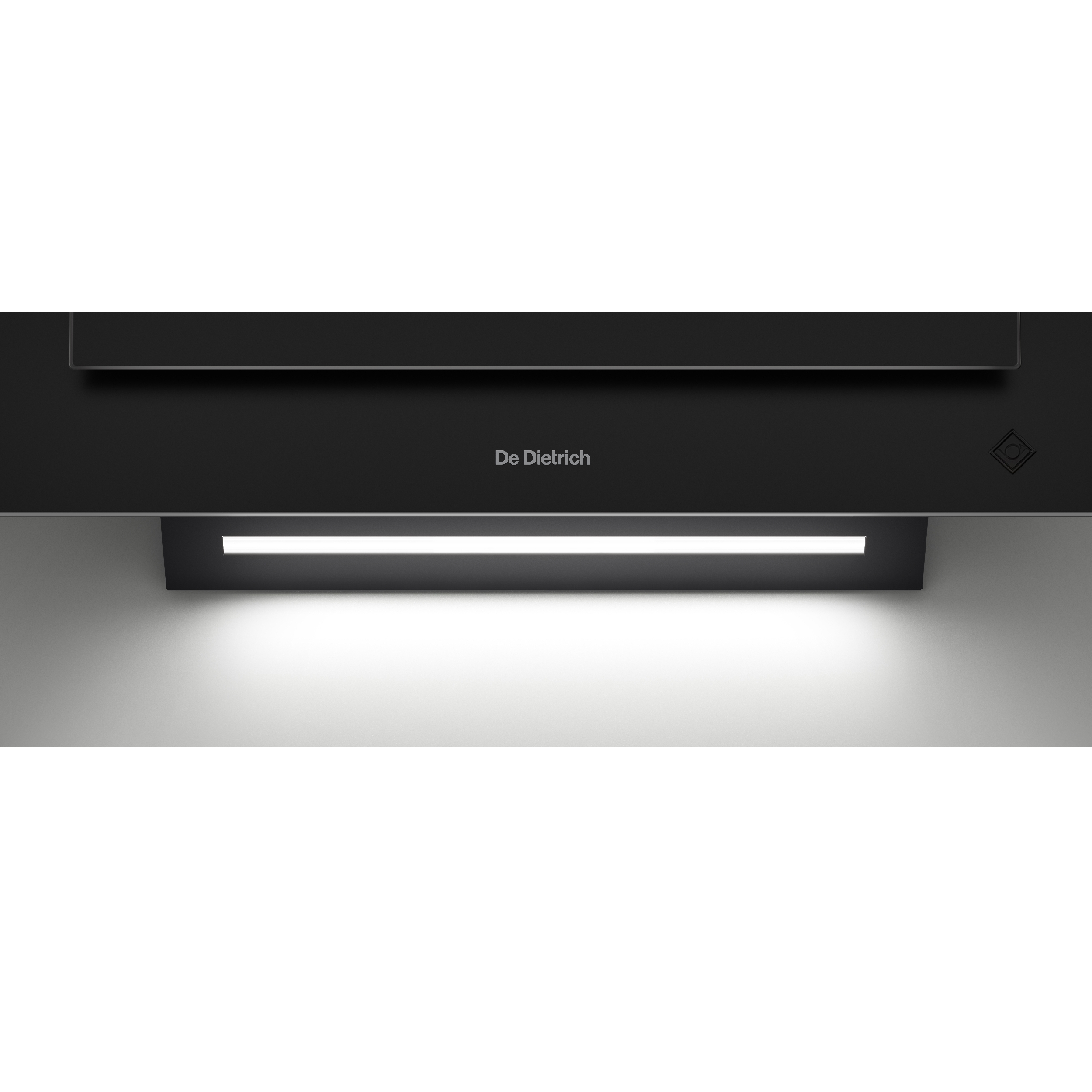 Výkonné LED osvětlení odsavače par De Dietrich DHV4684B